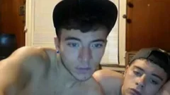 Two non-professional twinks First Time On webcam