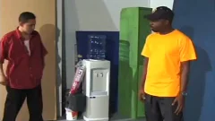 black lad Takes It Up The wazoo In Storage Room