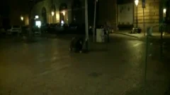 Homeless teen chick gangbang