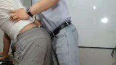3 daddy men With massive penises Caressing Each Other And Having Live Sex