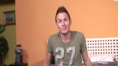 White twink gets gangbanged By darksome dudes