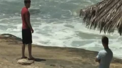 On The Beach Getting slammed