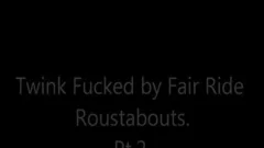 teen poked In Fair Ride Roustabouts Trailer Pt2