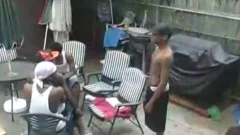 Pool Party Turns Into A hawt black gay group sex