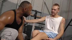 An Interracial Scene With Aaron Jacobs!
