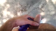 Beach, Fleshlight, weenie, cum And Voyeur