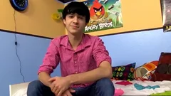 lustful Emo twink Interviewed On web camera Then Jerks Off