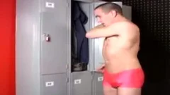 threesome in changingroom- raw