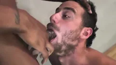 Leon Fox Cannot swallow Such Amonut Of dark meat From nasty Javin!!! Fo