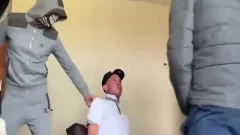 English Chav gets Barebacked & jo-bag fucked