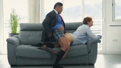 Evan Surrenders To Daddy’s Big Dick
