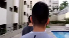 Latino boy receives Double permeated