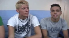 sleazy legal age teenager boyz Threeway banging