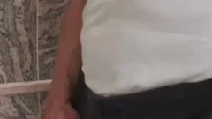 confident homosexual dude Is sucked By A youthfuler guy In A Shower
