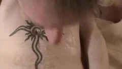 sexy cum drinking