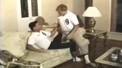 Vintage twink boy in uniform ass fuck
