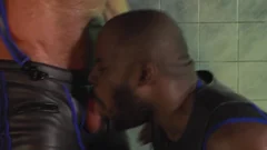 Buff guy engulfing Bbc