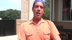 White Hunk Rides gigantic dick