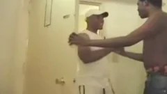 stunning dark man getting pound By Light Skin man