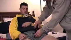 Vinnie Sucks And Strokes Straight boy CJ