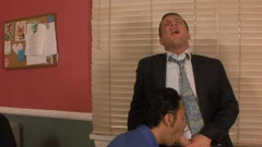 excellent gay hammering anals In The Office