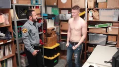 Tall blonde Straight chap Barebacked By old horny Secu
