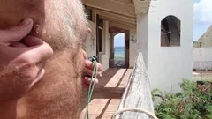 HARD nipple WORK IN MULTI disrobe OFF WITH HARD CLAMPS OUTDOOR