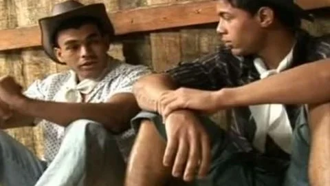 Latino dilettante boyz banging Each Other In Barn