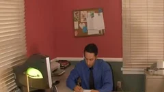 excellent gay hammering anals In The Office