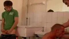 awesome gay 4 some slam scene enormous weenies in public toliet
