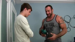 Muscle lad Takes Charge