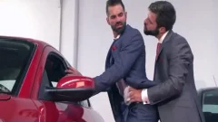 Hector pounds With A Suit On