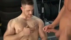 John Snavely banging In Garage