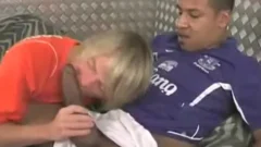 Interracial suck