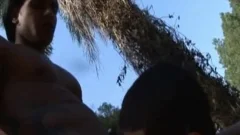 A gay couple Who Love To fuck Outside