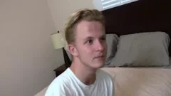 Blond teen Dominated And Barefucked By 2 studs