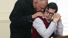 Cute altar boy gets bred by rough clergyman