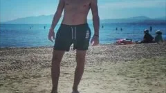 Greek muscular lad,sleazy Bubble anal & admirable dick
