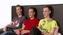 Three charming filthy teen Have A Sex Party
