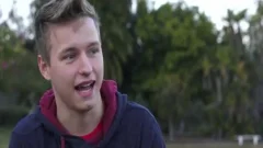 Evan bonks Noah