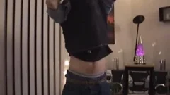 Blinged Straight lad Buzz Beats Off And Cums