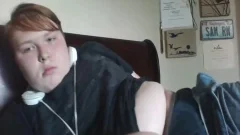bulky Ginger teen Jack Off Cumpilation