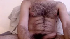 man Like A Bear Masturbating With His hairy weenie