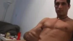 Hung man Jacks With giant cumssleazy