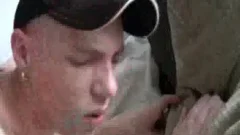 Alex pokes stud