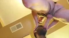 juicy Interracial pound Outside