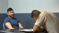 Hunky Suspect Sucks weenie To Avoid Jail