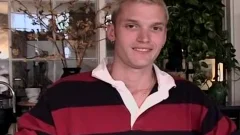 Max Strokes His gigantic Pierced American shlong - Max