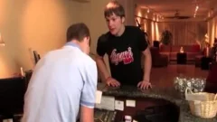 twink Hotel Employees screw In The Laundry Room