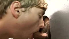Teen sucking dick scene